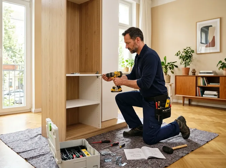 Wohnung fertig für die Übergabe